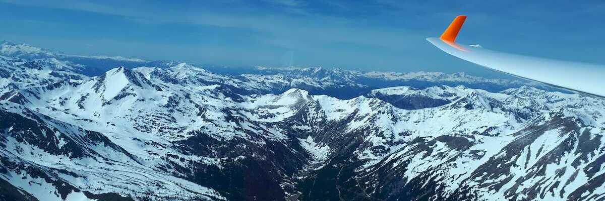 Flugwegposition um 12:55:51: Aufgenommen in der Nähe von Winklern bei Oberwölz, 8832, Österreich in 2509 Meter